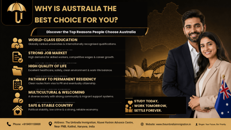 Why choose Australia over any other country?
